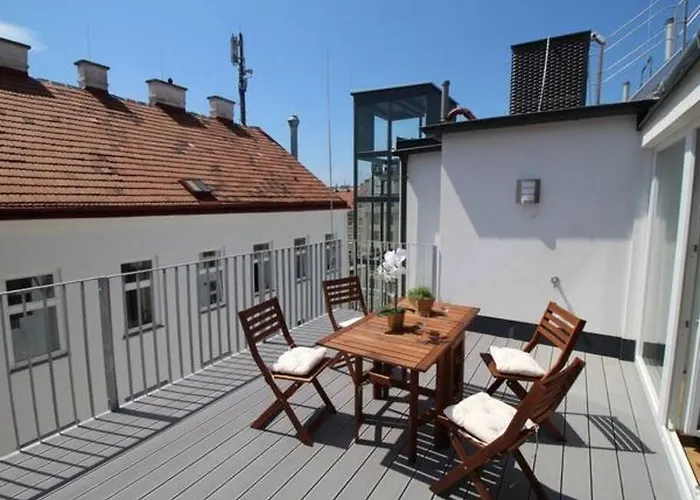 アパート Luxury 2-floor Rooftop With Terrace In The Center *